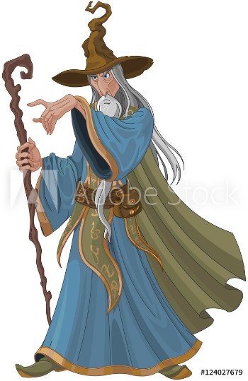 Picture of Fantasy Style Wizard